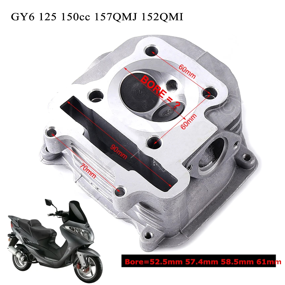 Motorcycle Cylinder - GY6 150 실린더 헤드 오토바이 부품,