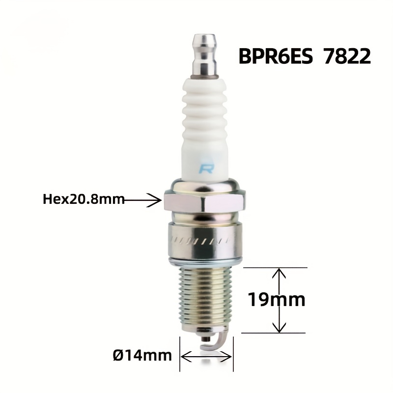 NGK BPR6ES 7822 니켈 합금 점화 플러그 4 - Motorcycle Spark Plug 리뷰 및 가격