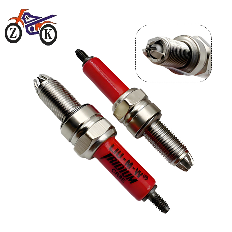 1PCS CR8E 3 전극 EFI 오토바이 Lridiu - Motorcycle Spark Plug 리뷰 및 가격